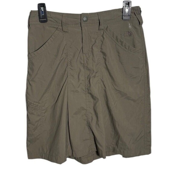 The North‎ Face Women’s Hiking Skirt Brown Size 2 Nylon Outdoor - Picture 1 of 5